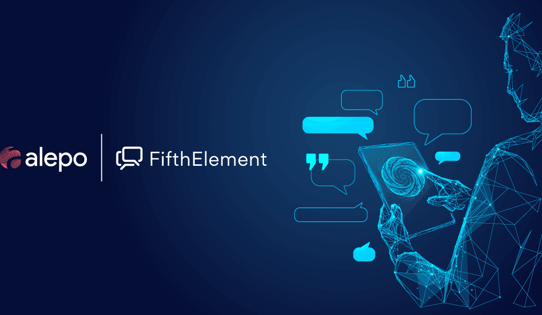 Alepo Partners with FifthElement.ai to launch Aly a Virtual Customer Assistant with Advanced Conversational AI Chat